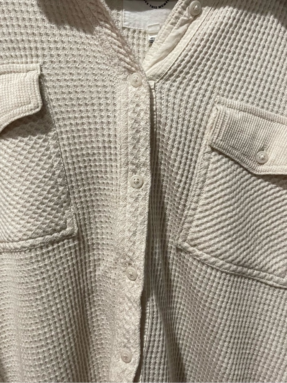 Aerie LumberJane Waffle Shirt - Picture 2 of 5